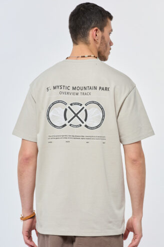 חולצת טי heavy weight עם הדפס