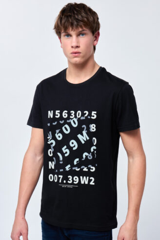 חולצת טי הדפס  תלת מימד