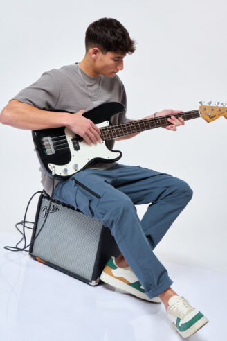 מכנסי דגמח כיסי רוכסן