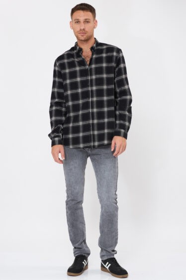 ג'ינס ג'רסי שטוף צר