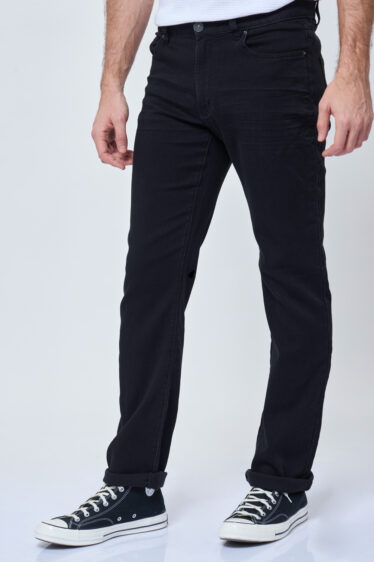 ג'ינס ג'רסי שטוף רחב