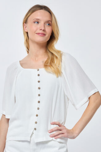 חולצת טבע לבנה
