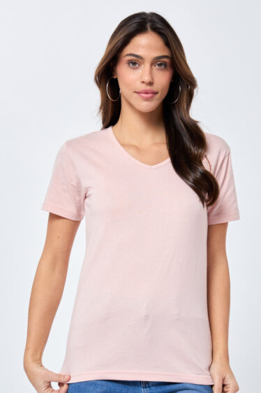 טי שירט בייסיק צווארון V