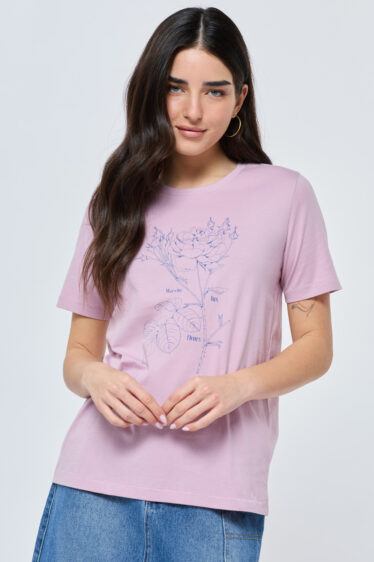 טי שירט פרח