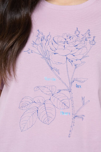 טי שירט פרח