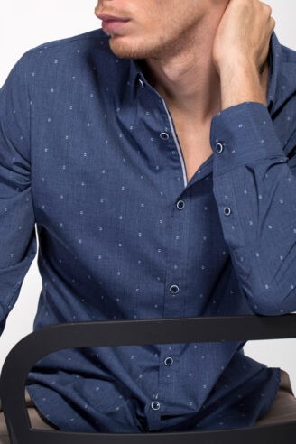 חולצה מכופתרת print