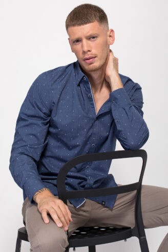 חולצה מכופתרת print