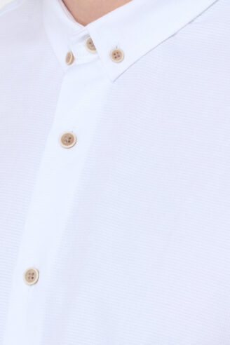 חולצה מכופתרת אלגנט Dobby