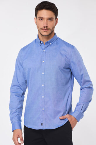 חולצה מכופתרת FILL-A-FILL - כחול