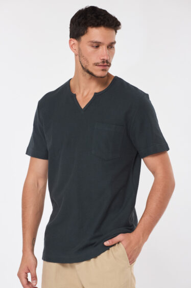 חולצת טי סלאב heavy - אפור כהה