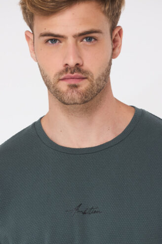 חולצת טי פופקורן - ירוק