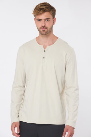 טי soft touch צווארון Y- אופוויט