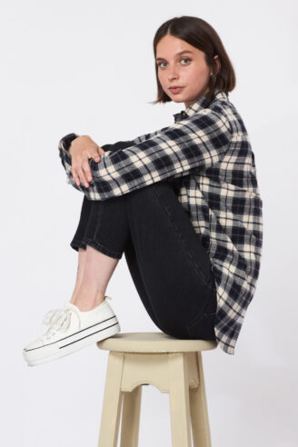 חולצת משובצת - משבצות