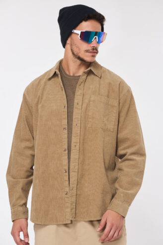 חולצת ג'קט קורדרוי - חקי