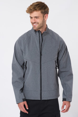 מעיל softshell קל עם כיסים מעוצבים