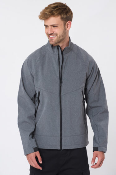 מעיל softshell קל עם כיסים מעוצבים
