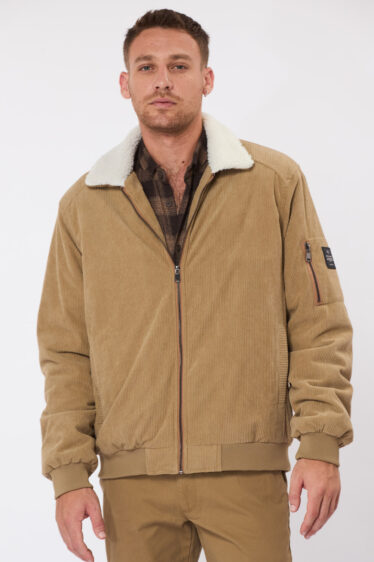 מעיל קורדרוי בומבר - חקי