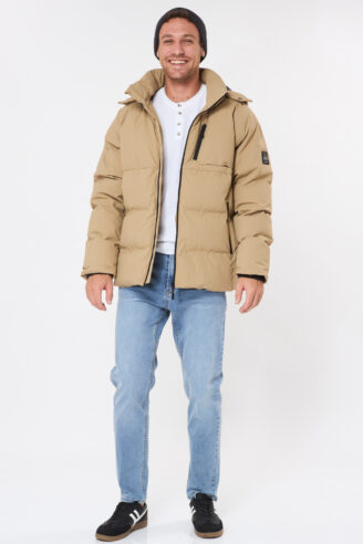 מעיל קווילט עבה נפוח קפוצ'ון - אופוייט