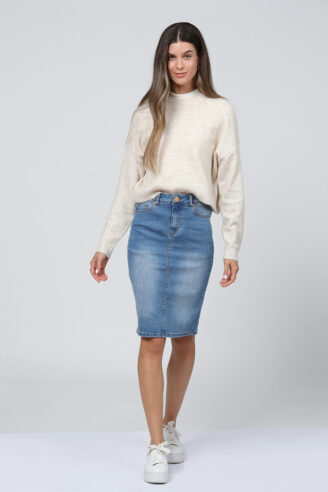 חצאית ג'ינס בייסיק