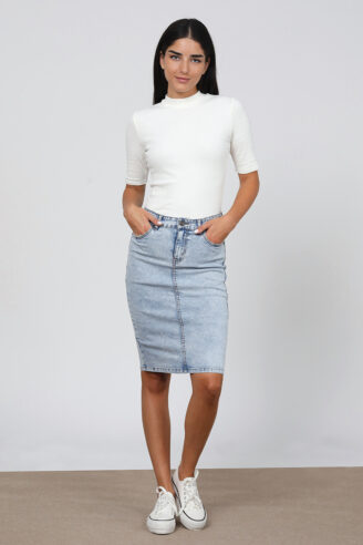 חצאית ג'ינס בייסיק