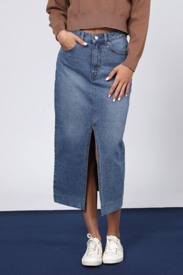 חצאית ג'ינס סופר טרנד