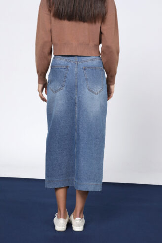חצאית ג'ינס סופר טרנד