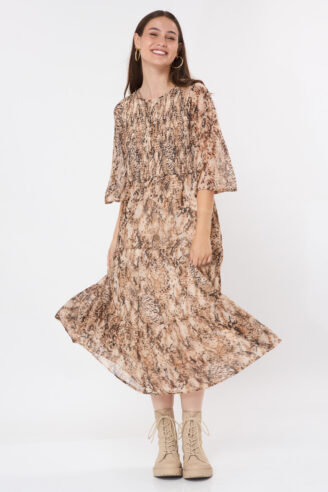 שמלת שיפון - נחש