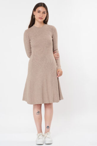 שמלת סריג - אבן