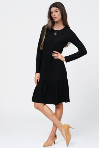 שמלת קומות מודפסת