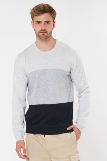 סריג בייסיק tricolor - שילוב 1