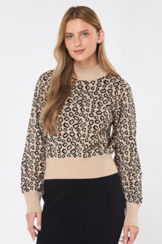 סריג בדוגמת ז'קרד מנומר