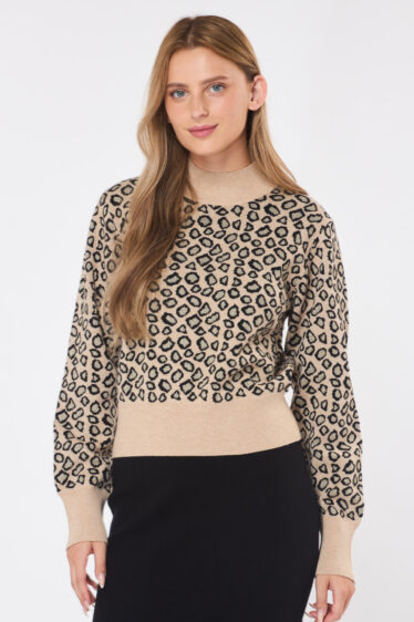 סריג בדוגמת ז'קרד מנומר