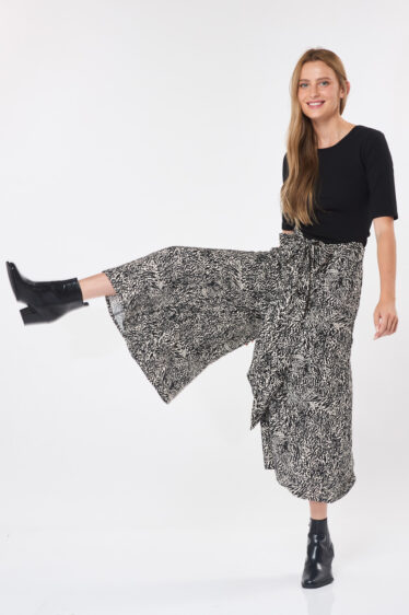 מכנס חצאית זברה