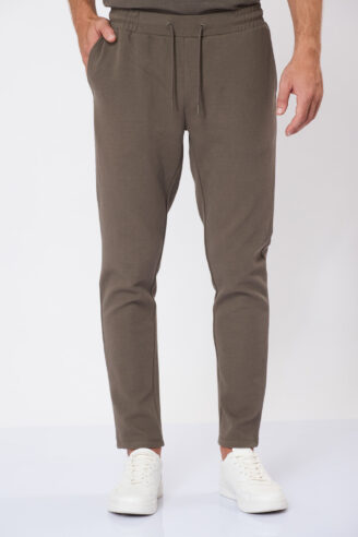 מכנסי ג'רסי סט - חום