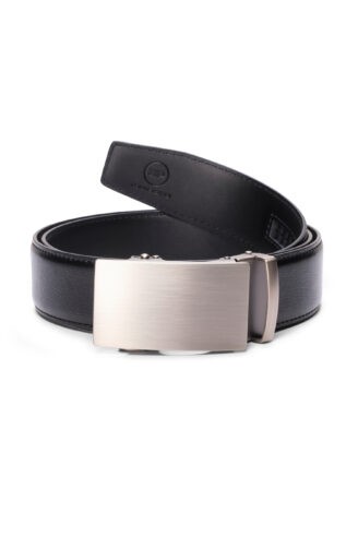 חגורת עור עם קלאטצ'