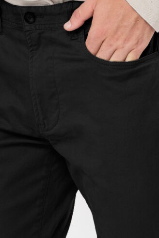 מכנסיים 5 כיסים - שחור